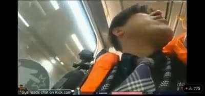 40-something year old American Live Streamer in Japan acting like an edgy teenager, disrespecting the Japanese people and screaming at them that they need to learn English