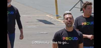 Beyond demonic. Blissfully anaware of the a crumbling dystopia on the verge of a societal collapse.