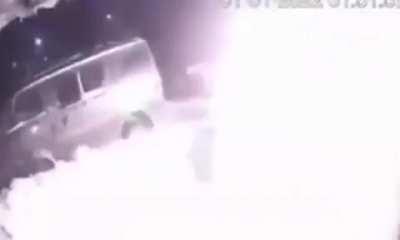 Lighting fireworks inside