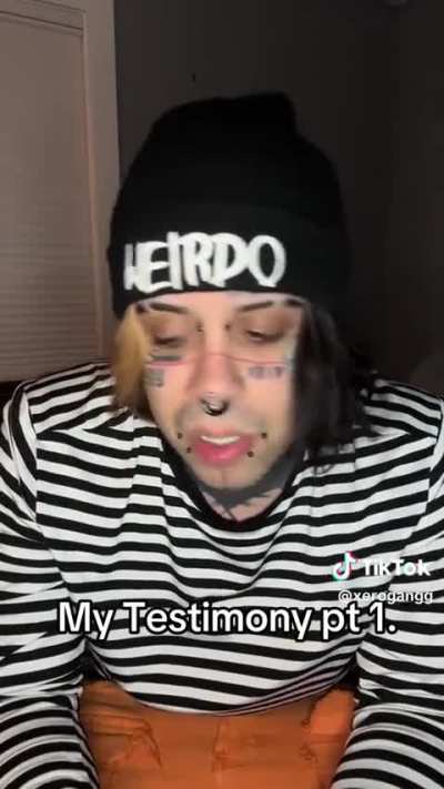 His “testimony” - posting so you don’t add to views so he can’t make money