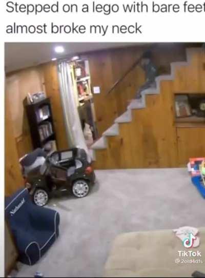 To traverse the stairs safely.