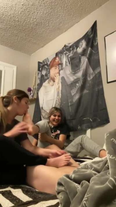 Jack is a Lucky Mf. 2 Girls BJ / FJ