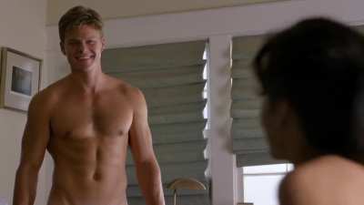 The Brink (s01e02) - CFNM Scene [Carla Gugino, Christian Gehring]