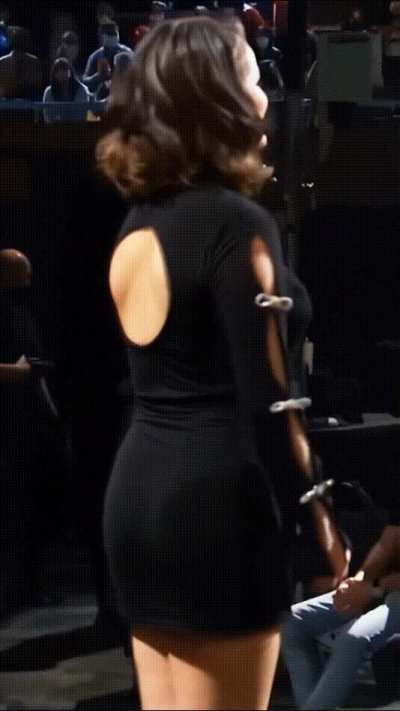 Selena Gomez in a LBD