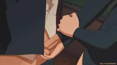 HANDJOB WITH BALL GROPING!! (SaltyIceCream)