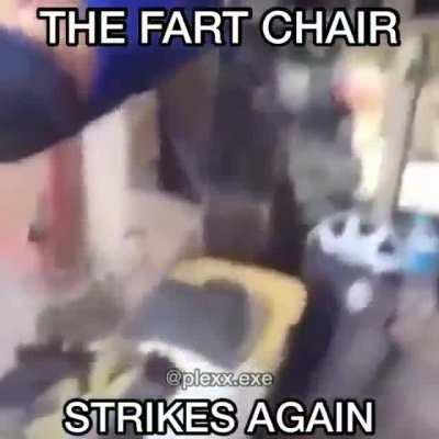 the fart chair