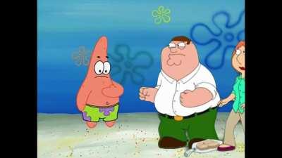 Patrick flirts with Lois so Peter fights him