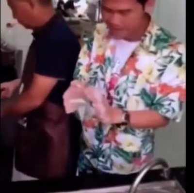 Like father like son.