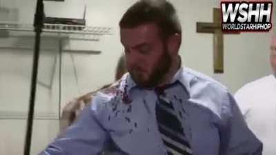 Preaching with a snake