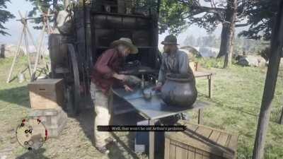 Sean defends Arthur (Rare dialogue)