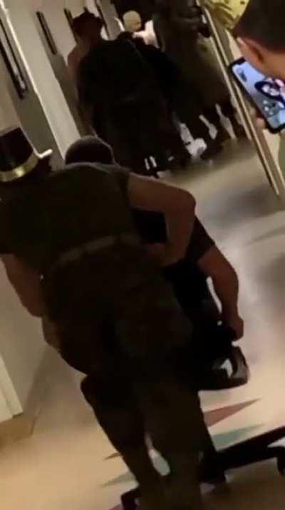 to horse around in the barracks