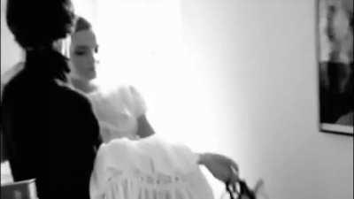 Recorded just after she cut her hair off.