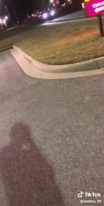 Cool kid just had to litter