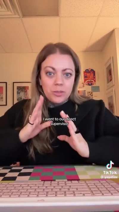 Finding out that her coworker in an equal role gets paid $25,000 more.