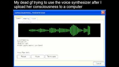 I'll get your vision up and running baby, I promise