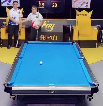 That handshake though