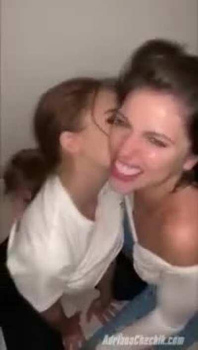 ADRIANA CHECHIK AND MEGAN RAIN HOT BLOWJOB