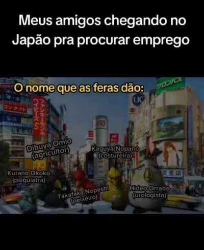 Eu e os mano indo pro Japão 