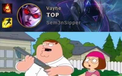 Pick Vayne top = Lose all your Rights