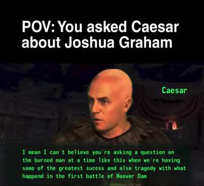 Nah cus this one might be controversial lol (credit to Mr Nuka Cola on insta)