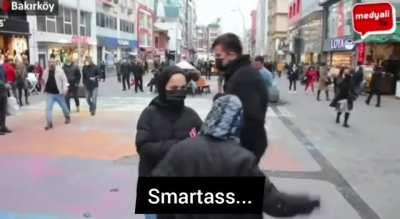 A very radical Turkish Opethian woman.