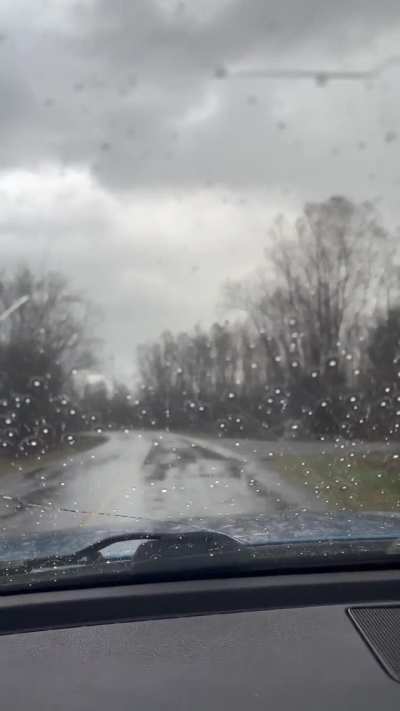 Racing a storm back from Lake Verret