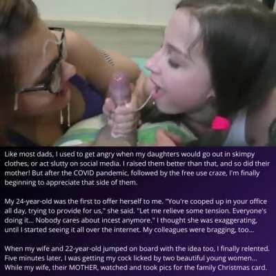 Family Life Post-Quarantine, Part 8 [incest][freeuse]