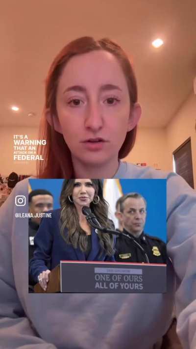 What The Sign Kristi Noem Stood By Means