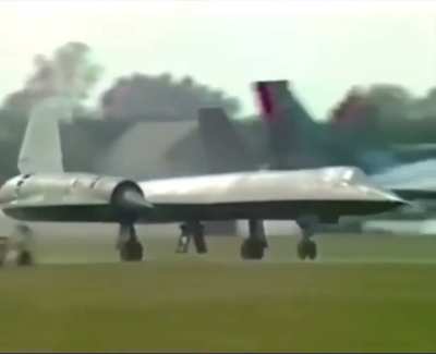 SR-71 Takeoff