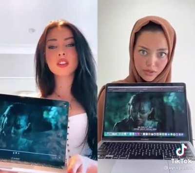 I thought it was really them for a bit