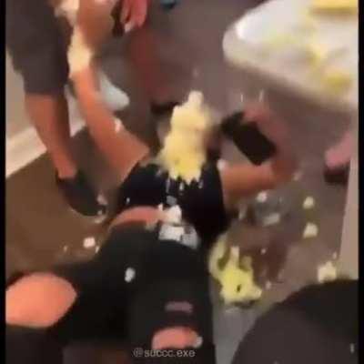 Ruined this guy's grad cake