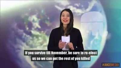 Honest government ad