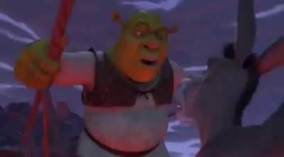 The entire shrek movie at ten times speed