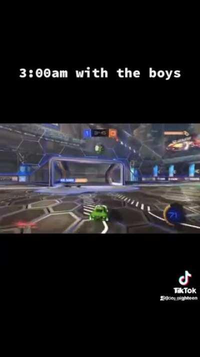 Any match after midnight