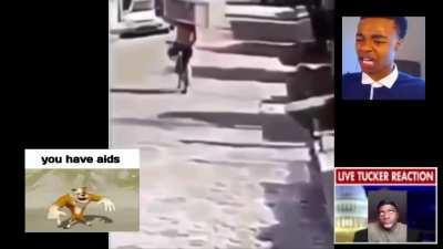 live tucker reaction