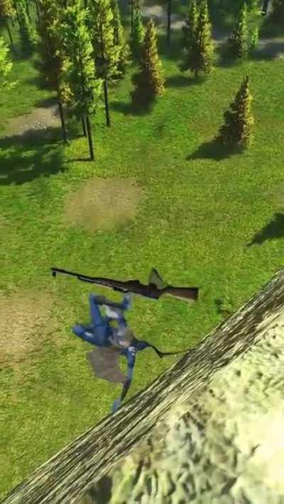 The woods big sniper rock experience