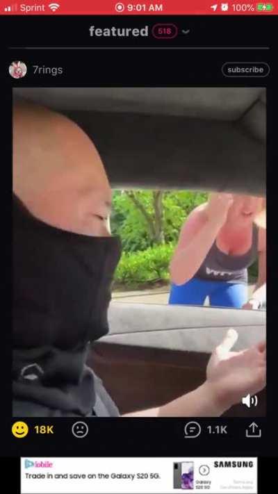 Why is this person (also not sure if this post will be taken down due to the rules of personal information)