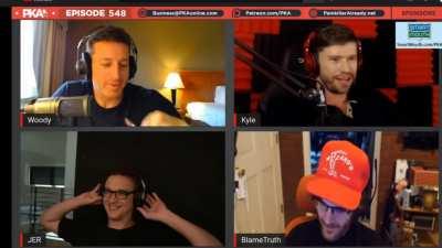 Kyle singing Gin & Juice while Woody takes a rip is too funny