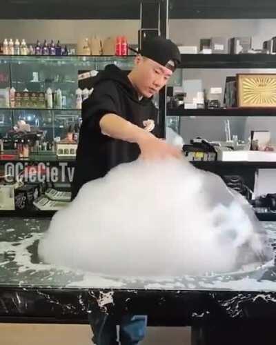 The bubble bender.