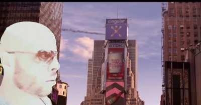 “Hey guys I’m in NYC just hangin’ out.”