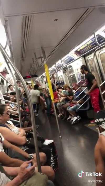 Typical Tuesday on the NYC Subway