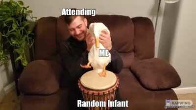 Throwback to me learning percussion before Covid [Meme]