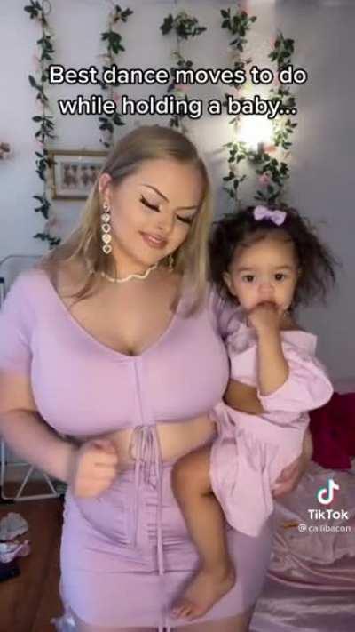 The baby has been hit by a planet