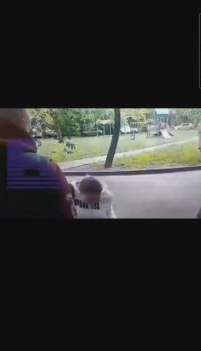 girl survives headshot. still standing