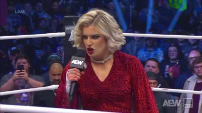 Toni Storm talking about how she will peg you