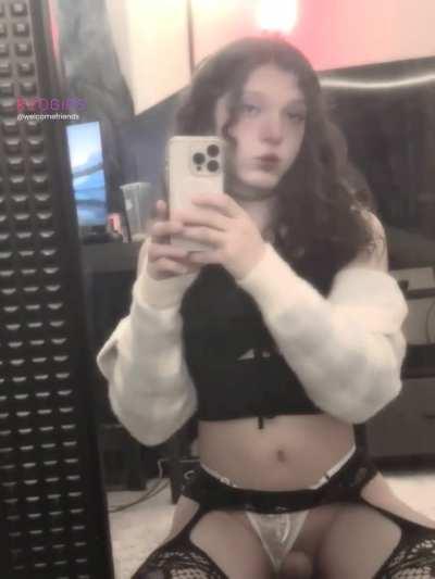 Since my crush rejected me I’ve been dressing up for men instead 😇