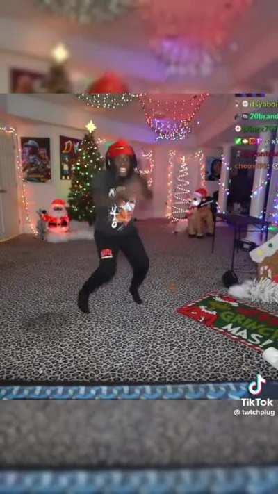 Kai doing a Baltimore dance is awsome all we got representing us chrisean 😂😂😂