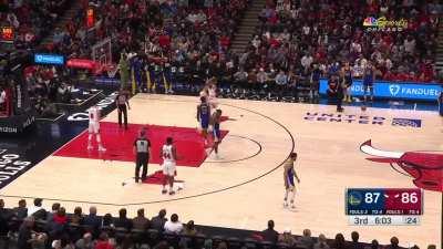 [Highlight] Coby White gets t'd up for running down the court after the late foul against him
