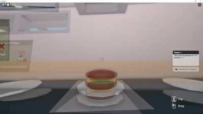 How to make a roblox burger!