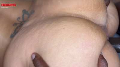 I don't know if you guys realize how hard it is not to nut when I see these big black cocks plunging in and out of my wife